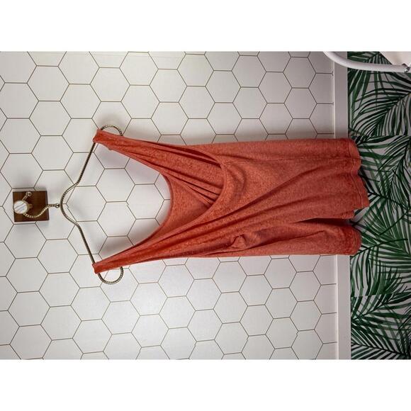 We the Free Orange Break of Dawn Crisscross Tank - Size - Small - NWT - Picture 4 of 7